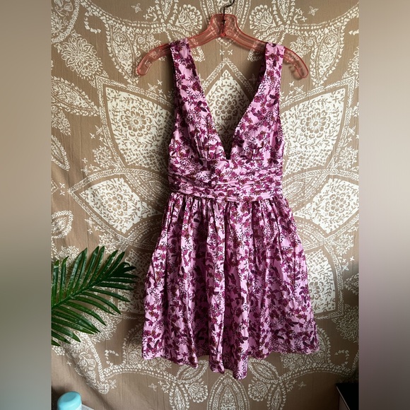 MATTEAU Floralprint Cottonpoplin Mini Dress - Picture 4 of 10